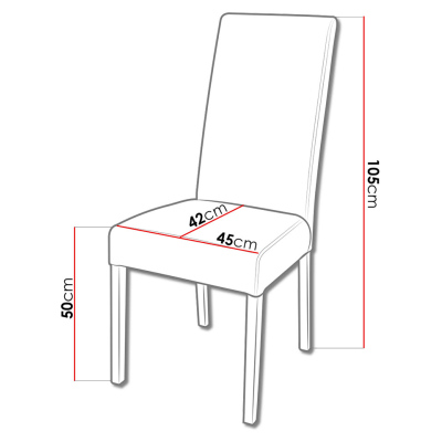 Jedálenský set MOVILE 14 - biely / čierna eko koža