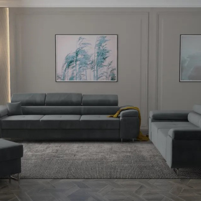 Dizajnová sofa WILFRED 2 - šedá 7