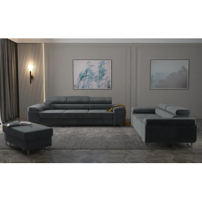 Dizajnová sofa WILFRED 2 - šedá 7