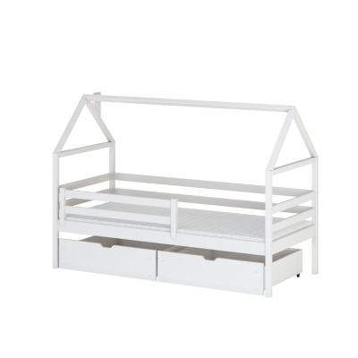 Detská posteľ so šuplíkmi ALIA - 80x160, biela