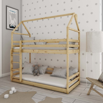 Domčeková posteľ DAFINA - 90x190, borovica