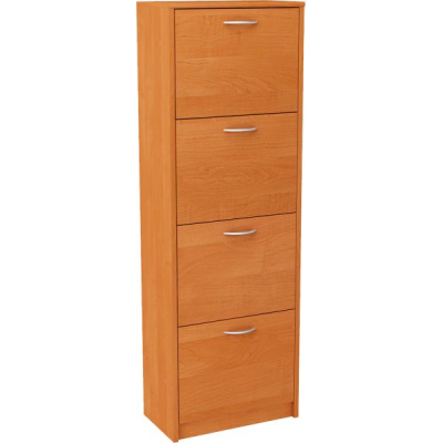 Vysoký výklopný botník IBOJA - jelša