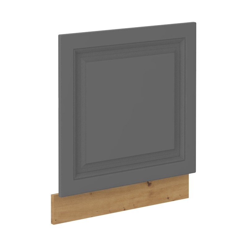 Dvierka pre vstavanú umývačku SOPHIA - 60x57 cm, šedá / dub artisan