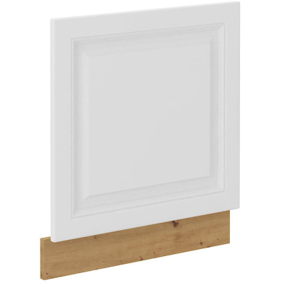 Dvierka pre vstavanú umývačku SOPHIA - 60x57 cm, biela / dub artisan