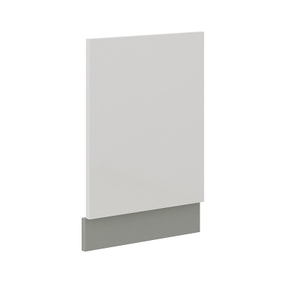 Dvierka pre vstavanú umývačku ULLERIKE - 570x446 cm, biela / šedá