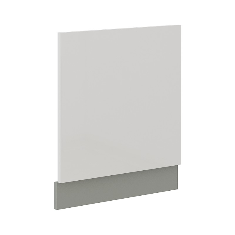 Dvierka pre vstavanú umývačku ULLERIKE - 570x596 cm, biela / šedá