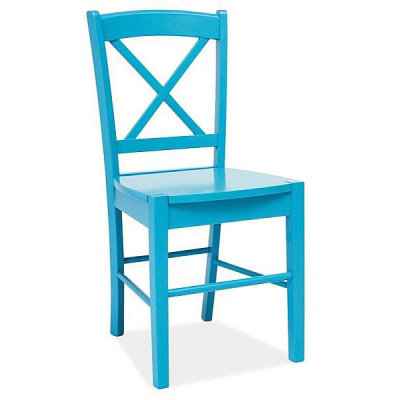 Jedálenská stolička MAISIE - modrá