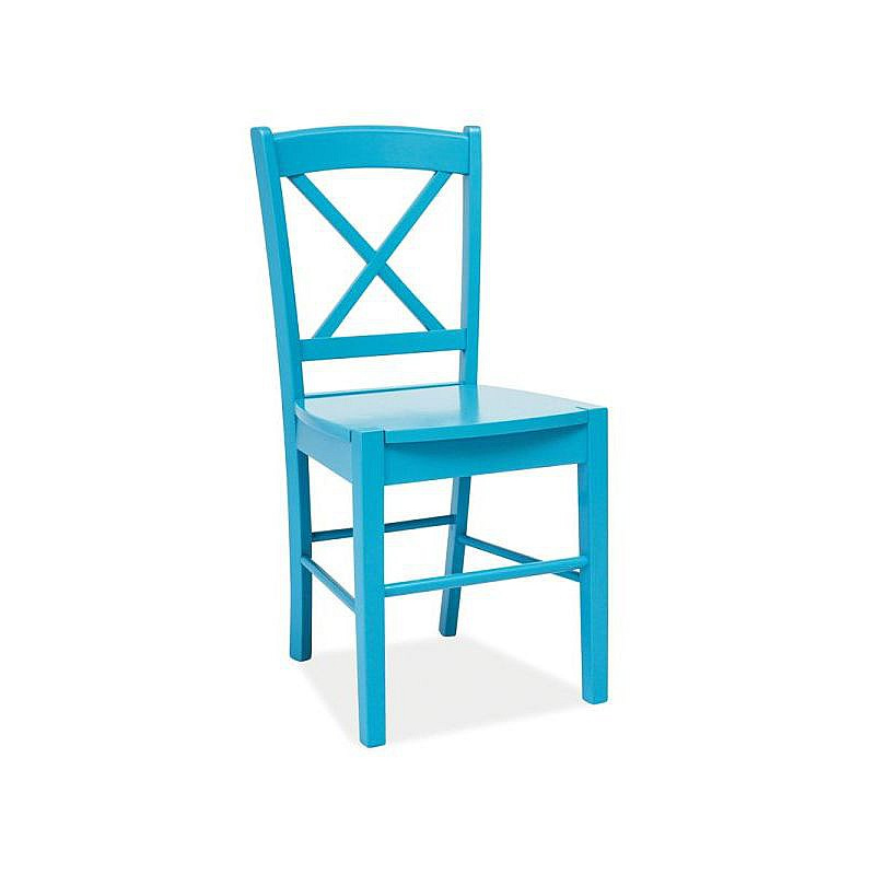 Jedálenská stolička MAISIE - modrá