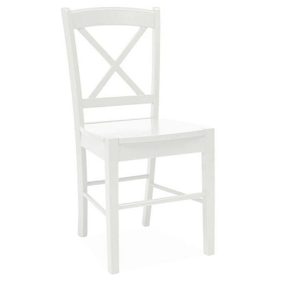 Jedálenská stolička MAISIE - biela