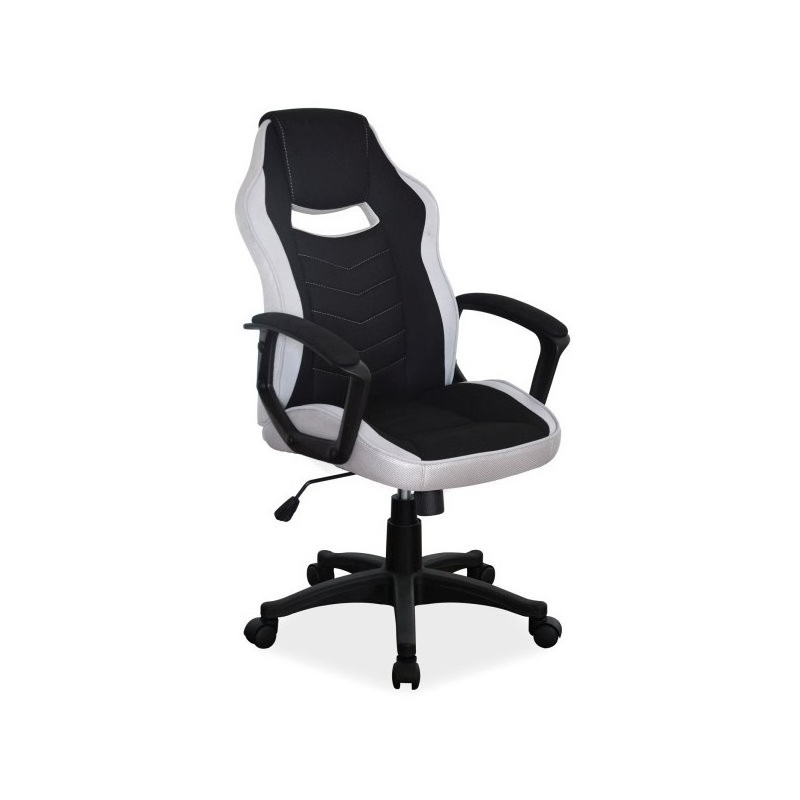 Kancelárska stolička ELIDA - čierna / šedá