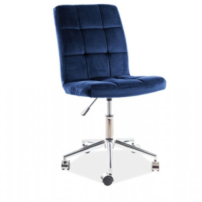 Otočná stolička SKARLET - modrá