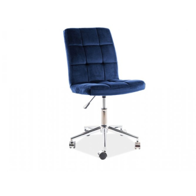 Otočná stolička SKARLET - modrá