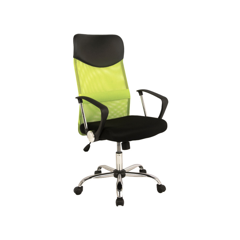 Otočná stolička ESMERA 1 - zelená / čierna