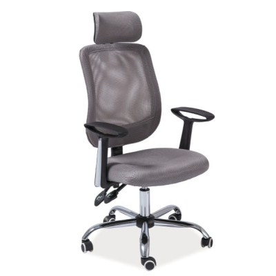 Kancelárska stolička POLA - šedá