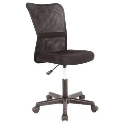 Otočná stolička RABEA - čierna
