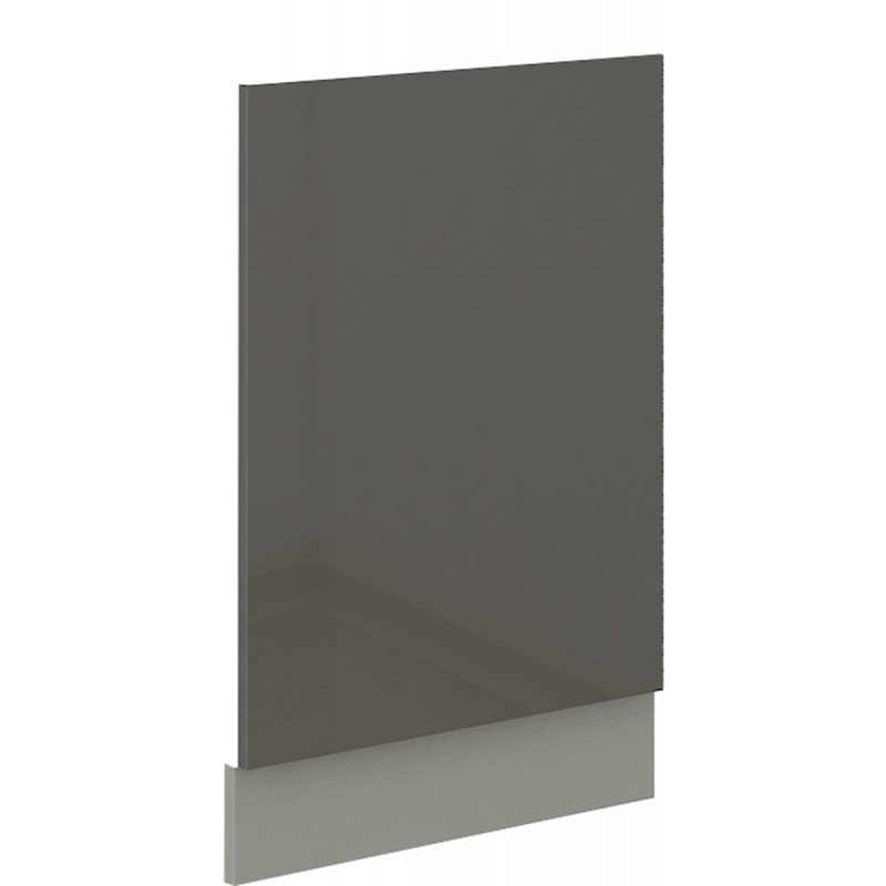 Dvierka pre vstavanú umývačku ULLERIKE - 570x446 cm, šedá