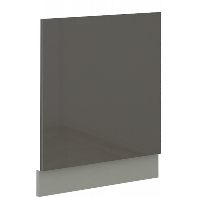 Dvierka pre vstavanú umývačku ULLERIKE - 570x596 cm, šedá