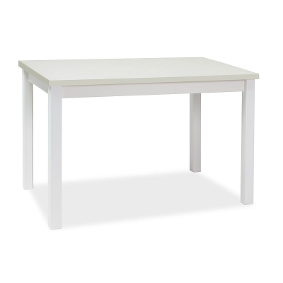 Malý jedálenský stôl ANTHONY - matný biely