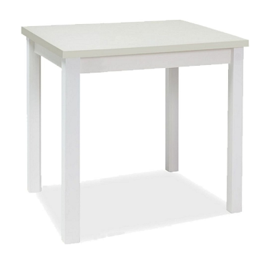 Kuchynský stôl ANTHONY - matný biely