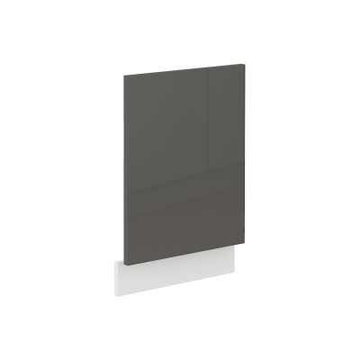 Dvierka pre vstavanú umývačku LAJLA - 570x446 cm, šedá / biela