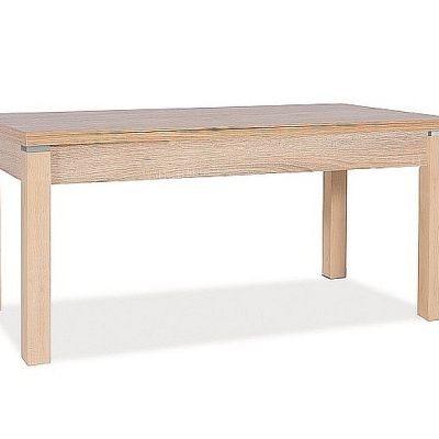 Výškovo nastaviteľný stôl ZDENKO - dub sonoma
