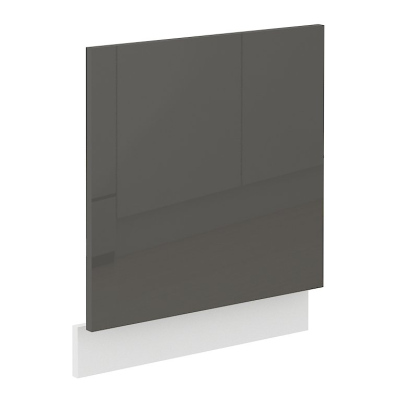 Dvierka pre vstavanú umývačku LAJLA - 570x596 cm, šedá / biela
