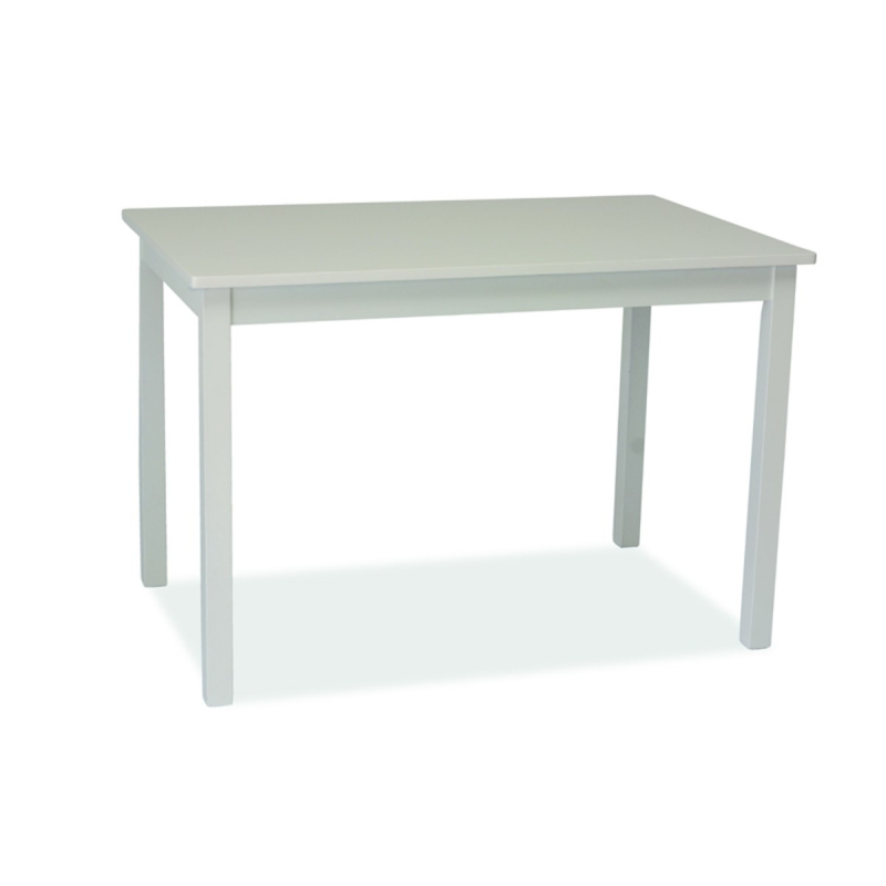 Jedálenský stôl LUBO - 110x70, biely