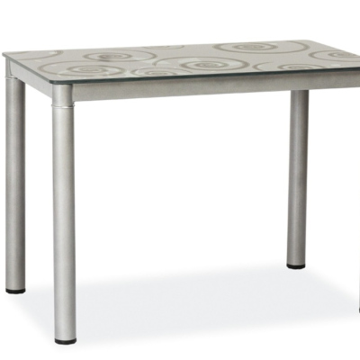Malý jedálenský stôl HAJK 1 - 80x60, šedý