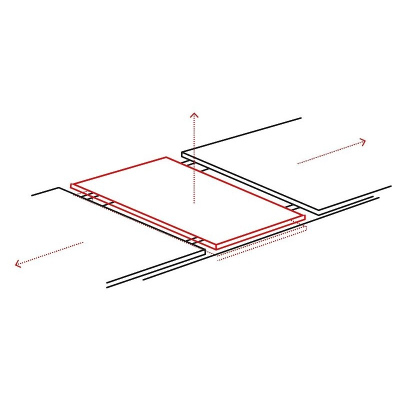 Rozkladací jedálenský stôl OHAN - 180x95, šedý mramor / orech