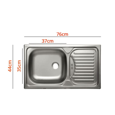 Kuchyňa do paneláku 180/180 cm RUOLAN 2 - šedá / lesklá červená + drez a príborník ZDARMA