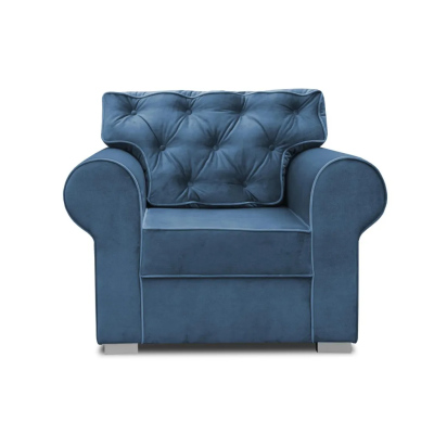 Pohodlné kreslo MIRA - modré