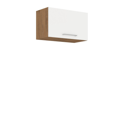 Kuchynská linka 270/270 cm ZHILAN 3 - dub lancelot / matera + LED, drez a pracovná doska ZDARMA