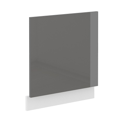 Dvierka pre vstavanú umývačku SAEED - 570x596 cm, šedá / biela
