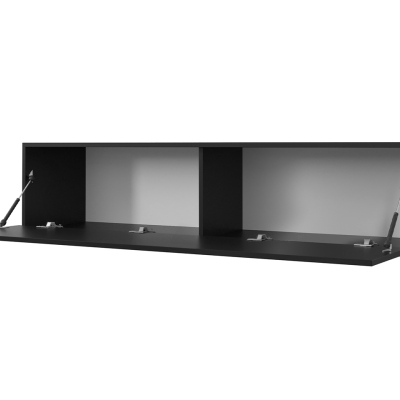 Závesný TV stolík LONZO 3 - čierny