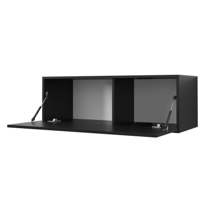 Závesný stolík pod TV LIDE 1 - čierny