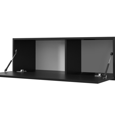 Závesný televízny stolík LONZO 1 - čierny