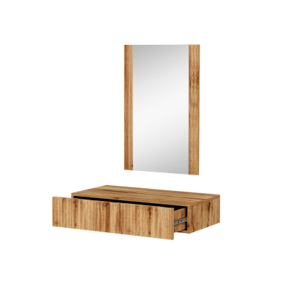 Toaletný stolík so zrkadlom HAER - dub wotan