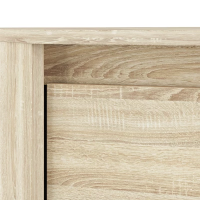 Rohová skriňa GVENDA - šírka 82 cm, svetlý dub sonoma