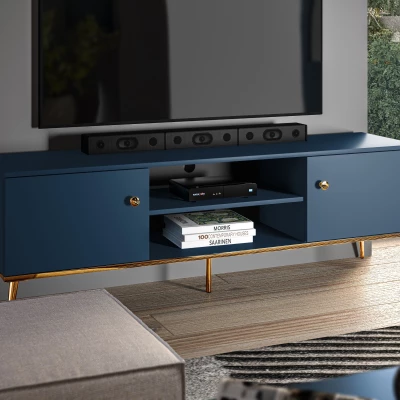 TV stolík MADO - modrý
