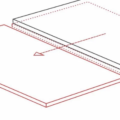 Rozkladací jedálenský stôl VIDOR 3 - 160x90, tyrkysový / matný čierny