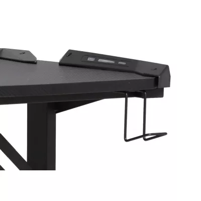 Počítačový stôl AMAR - čierny