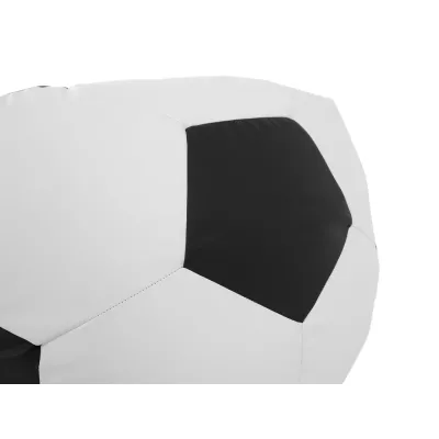 Sedací vak v tvare lopty AMADEO - čierny / biely