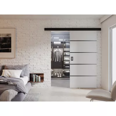 Posuvné interiérové dvere SANITA 2 - 90 cm, biele