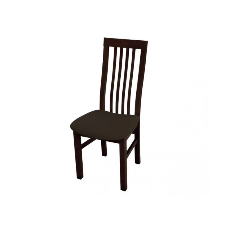 Jedálenská stolička MOVILE 27 - orech / tmavá hnedá 1