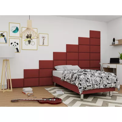 Čalúnený nástenný panel 50x30 PAG - červený