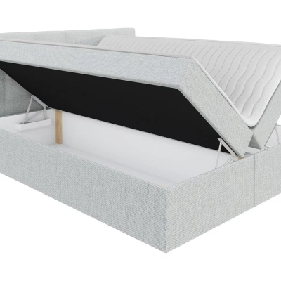 Americká manželská posteľ 180x200 BALJA 3 - zelená + topper ZDARMA