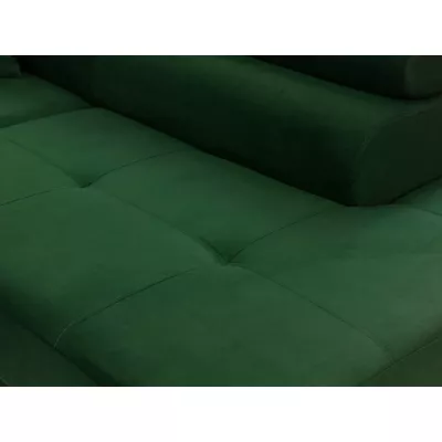 Rozkladacia rohová sedačka LABUS - šedá, ľavý roh