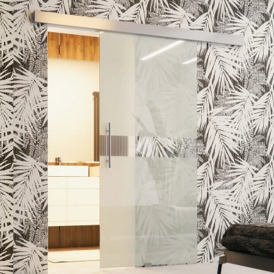 Interiérové posuvné sklenené dvere MARISOL 2 - 90 cm, pieskované