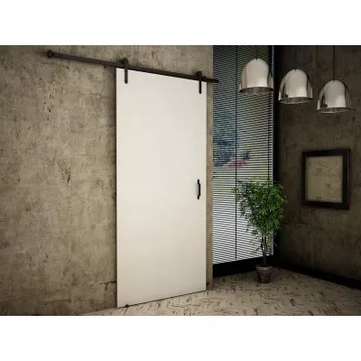 Posuvné interiérové dvere XAVIER 4 - 90 cm, biele