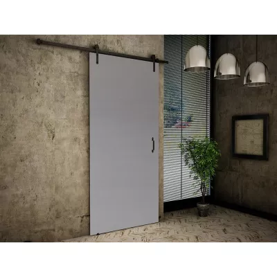 Posuvné interiérové dvere XAVIER 4 - 100 cm, antracitové